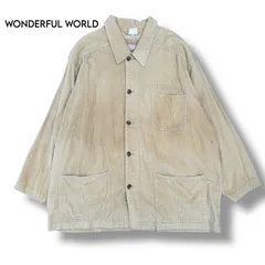 【WONDERFUL WORLD】コーデュロイオーバージャケットのサムネイル