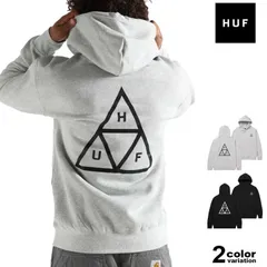 ハフ HUF パーカー プルオーバー スウェット 裏起毛 定番 トライアングルロゴ バックプリント メンズ レディース SET TRIPLE TRIANGLE HOODIE pf00572