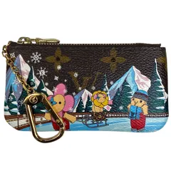 【在庫一掃】 ルイ・ヴィトン Louis Vuitton ポシェットクレ ヴィヴィエンヌ 鍵入れ キーリング 小銭入れ コインケース モノグラム ブラウン M82620 レディース 【中古】