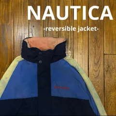 【NAUTICA ノーティカ】リバーシブルナイロンジャケット L