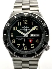 LUXOR ルクソール NEPTUNE 自動巻き 腕時計 ダイバー 1000M LUXOR ネプチューン 1000m ダイバー 自動巻き時計 ルクソールの