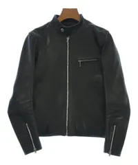 定価15万♪Scye シングルライダースジャケット 山羊革 38 アイボリー