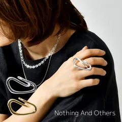 【Nothing and Others / ナッシングアンドアザーズ】Nuance line triangle Ring ニュアンスライン トライアングル リング (C42210044) レディース アクセサリー 指輪 シルバー ゴールド 40代 50代のサムネイル