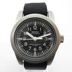 SEIKO セイコー メカサス 4S15-7020 680638 SS/ナイロン/AT 黒文字盤 腕時計【中古】【送料無料】