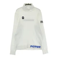 サイズ：0 PEARLY GATES パーリーゲイツ  タートルネック ニットセーター ロゴ  ホワイト系 [240101513353] ゴルフウェア レディース ストスト