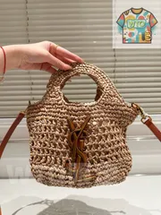 【今日WTO】YSL Woven Tote Bag イヴ・サンローラン ウーブントートバッグ-WTO輸入2-OIL33