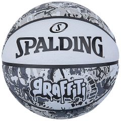 【迅速発送】SPALDING(スポルディング) バスケットボール グラフィティ ホワイト 7号球 84-375Z バスケ バスケット