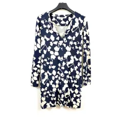 【DIAN von FURSTENBERG】ダイアンフォンファステンバーグ/総柄シルクワンピース/4サイズ