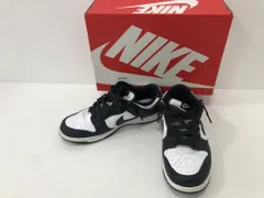 07w25101 ナイキ NIKE DUNK LOW RETRO WHITE/BLACK-WHITE 28.5ｃｍ DD1391-100 ブラック.ホワイト  スニーカー  【中古品】