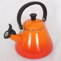 新品未使用 LE CREUSET ルクルーゼ ケトル やかん ポット オレンジ Amazon｜ル・クルーゼ(Le Creuset) ケトル ケトル・コーン