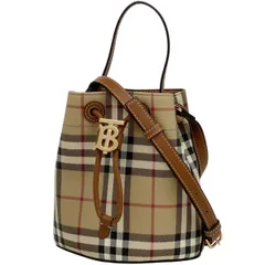 入手困難☆BURBERRY BLUE LABEL】薄いグリーン巾着バッグ