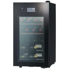 標準セッティング無料【新品 未使用 未開梱】 さくら製作所　ワインセラー 22本 右開き 　SA22 B ブラック 送料無料
