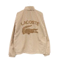 LACOSTE (ラコステ) バックプリントモノグラムトラックジャケット ジップアップジャケット ブラウン BH5943のサムネイル