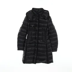 モンクレール MONCLER ダウンジャケット HERMINE エルミンヌ 1C51100 ブラック ナイロン HERMINE ダウンコート レディース Used A