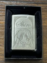 zippo フォーチュンアテリアル 東儀白 Shiro 銀仕上げ 両面デザイン