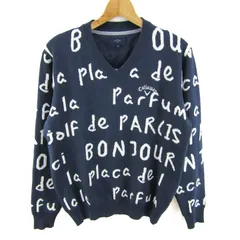 Callaway キャロウェイ ニット Vネックセーター メンズ L 白 総柄 楽天市場】Vネック（ブランドキャロウェイ）（セーター｜メンズウェア