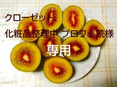 クローゼット、化粧品整理中 プロフ必読様専用　追熟前のレッドキウイフルーツ4㎏＋a