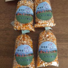 美瑛産・はじける！香ばしいポップコーン【100g×4】