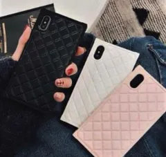 iPhoneケース　キルティング　レザー　豪華　iPhone X