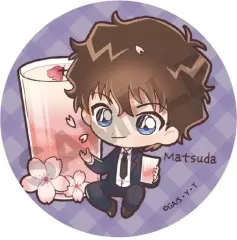 【中古】バッジ・ピンズ 松田陣平 「名探偵コナン トレーディング缶バッジ きゃらペコ ドリンクVer」