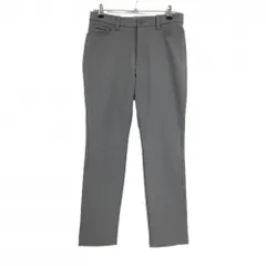 【美品】アディダス パンツ ライトグレー サイド3ライン 裏起毛  メンズ 79 ゴルフウェア 2023年モデル adidas