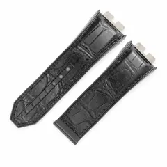 HUBLOT 純正 レザーベルト アリゲーター 新品 未使用 カーキ グリーン HUBLOT 純正 レザーベルト アリゲーター 新品 未使用 カーキ