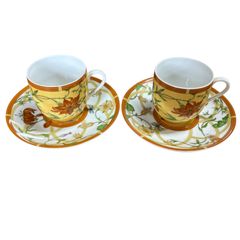 HERMES　シエスタ　ティーカップ＆ソーサ　2セット