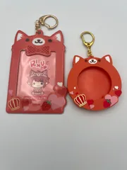 すとぷり 莉犬　カードケース　缶バッジケース