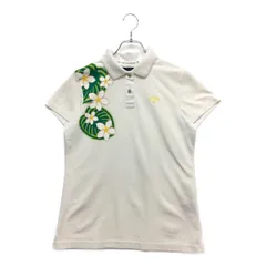 中古 レディース キャロウェイ Callaway 半袖ポロシャツ LL 白 ホワイト