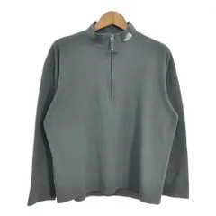 THE NORTH FACE ノースフェイス FLIGHT SERIES ハーフジップ プルオーバージャケット アウトドア グレー (メンズ L) 中古 古着 S5663