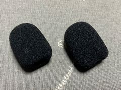 B+COM ビーコム SENAなどのインカムマイク用スポンジ　両面テープ付