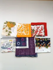 ハンカチ5枚まとめ売り　　　3-5set