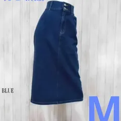 イング　スカート　デニムブルー　Mサイズ　綿100% INGNI レディース