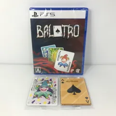 【中古美品】 【未開封】PlayStation5 PS5 プレイステーション5 プレステ5 ソフト Balatro [CERO区分_A / 全年齢対象商品] 【026-250912-hi-05-tag】