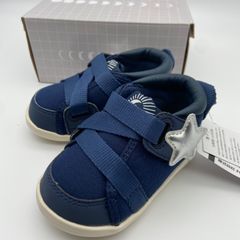 子供靴　イフミー　キッズスニーカー　ネイビー　20-1804