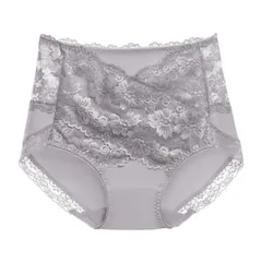 ハイウエストショーツ レース ストレッチ エレガント 深穿き 花柄 レディース 大きいサイズ M L XL 3L 4L  s730 pc3