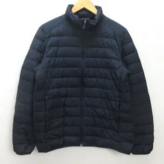 U■ユニクロ/UNIQLO ウルトラライトダウンジャケット【L】紺/men's/K8【中古】■