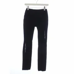 イッセイミヤケ ISSEY MIYAKE カット加工 メッシュ レギンス 2 M 黒 ブラック IM91KF004 /KHのサムネイル