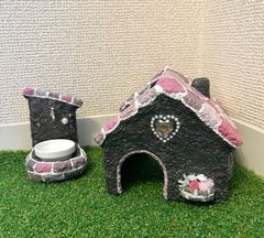 シェルター　お水入れ　セット　爬虫類