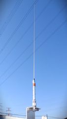 【送料無料】MVコンパクト・軽量！ヘリカルホイップアンテナ25～30MHz（銀）耐入力200w