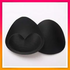 ブラパッド 普段着 ボリュームアップ 激盛り 水着 ドレス ブラック