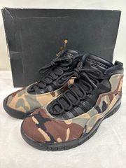 ナイキ エアジョーダン10 "ウッドランド カモ" 中古品　size26.0㎝