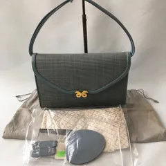 ✨良品✨️COMTESSE ショルダーバッグ 総柄 ゴールド金具 ブラック COMTESSE - 良品 COMTESSE クロコダイル ブラック ゴールド金具