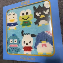 フェイラー　FEILER　サンリオ　はぴだんぶい　ハンカチ 8ビット風