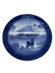 お値下げ❣️ロイヤルコペンハーゲン、イヤープレート5枚 管理番号-SK】最終値下げ ROYAL COPENHAGEN 1968年 ロイヤル