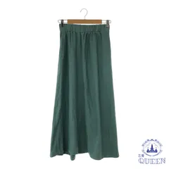 ☆美品☆ AMERICAN HOLIC アメリカンホリック スカートお洒落 きれいめ ロング丈 レディース グリーン M 901-13625 送料無料 古着