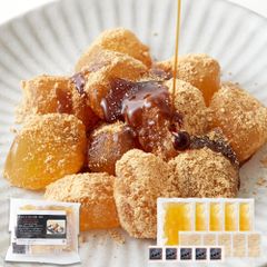 まるでわらび餅!!【お徳用】こんにゃくで作ったわらび餅130g×5袋（黒蜜・きなこ付き）