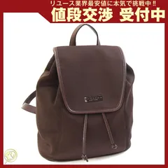 コーチ バックパック 6205 ダークブラウン レザー