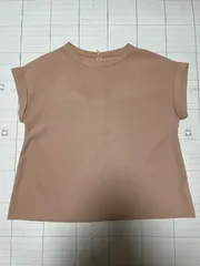 ﾘ2505-9-4324 ﾕﾅｲﾃｯﾄﾞｱﾛｰｽﾞ GREEN LABEL ｸﾞﾘｰﾝﾚｰﾍﾞﾙ コーラルピンク半袖トップス