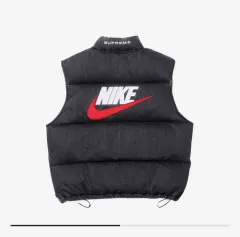 Nike/Supreme コラボ ベスト 黒 Lサイズ 2025年最新】supreme nike ベストの人気アイテム - メルカリ